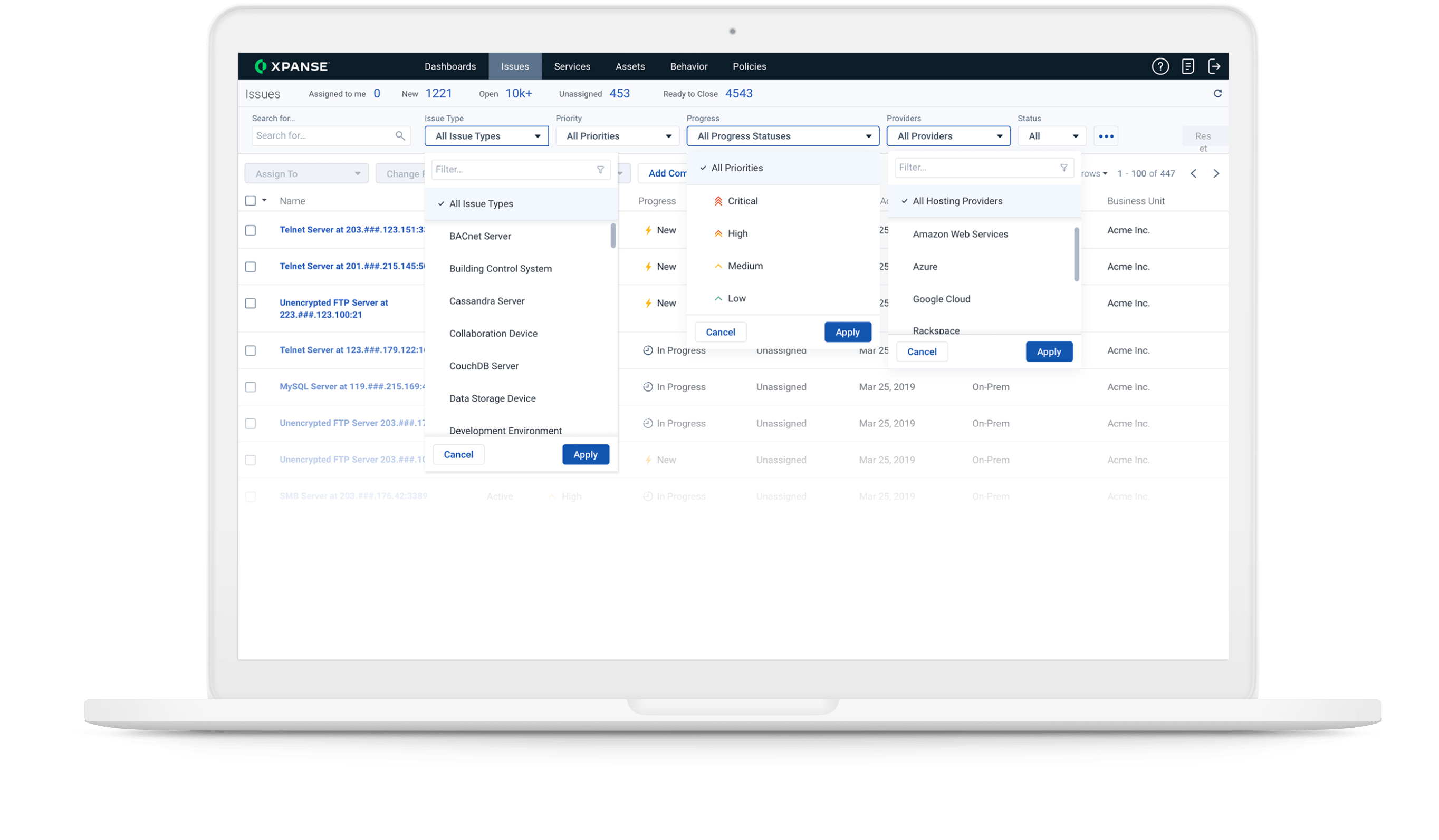 Cree un programa de superficie de ataque integrado