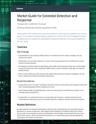 Guía de mercado de Gartner<sup>&reg;</sup> 2024 para detección y respuesta extendidas