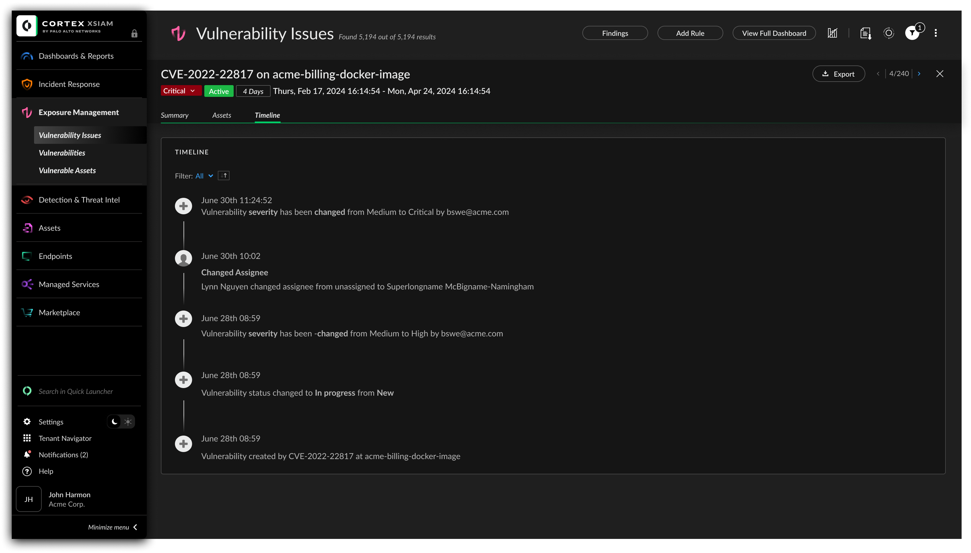 Visibilidad continua