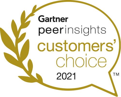 Insignia de elección de los clientes de Gartner Peer Insights