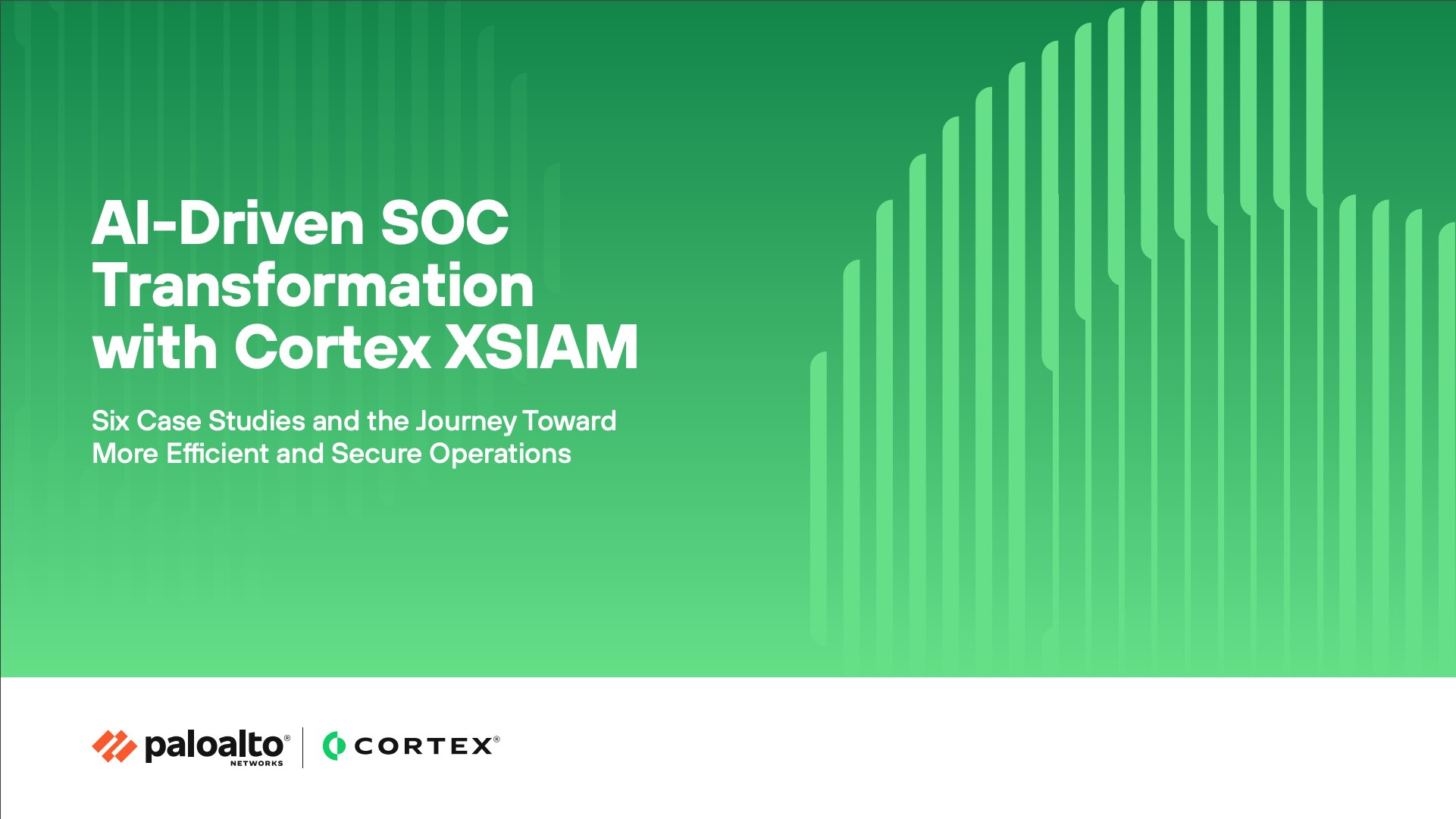 Transformación del SOC impulsada por IA con Cortex XSIAM